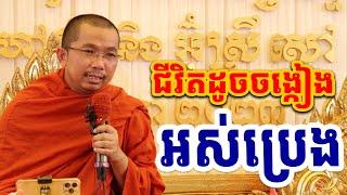 ជីវិតដូងចង្កៀង អស់ប្រេង l ជួន កក្កដា ទេសនា l Choun kakada CKD dharma talk