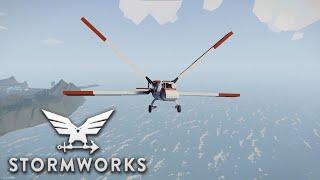 САМОЛЕТ БЕЗ ДВИГАТЕЛЕЙ//Stormworks: Build and Rescue