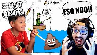 DIBUJANDO PARA GANAR EN JUST DRAW | Juegos Karim Juega