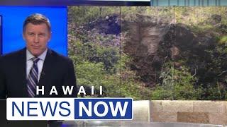 Large boulders come crashing down in east Honolulu amid drenching rains