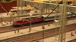 Very Large Modular Model Railroad Layout in HO Scale with Nudist Beach