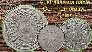 JBcoinsinc Coin Lists! Top 8 Australia 50 Cents Commemorative Coins!