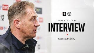 INTERVIEW: Scott Lindsey reviews Accrington Stanley