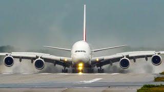 60 MINUTES PURE AVIATION - AIRBUS A380, A321 REJECTED TAKEOFF, B747 ... (4K)