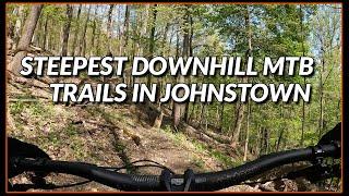 Steepest downhill mountain bike trails in Johnstown, PA - Inclined Plane Trails