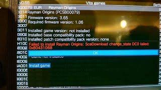 Failed to install fix PKJG PS Vita