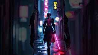 Cyberpunk hunter #cyberpunk #aigenerated #artificialbeauty #aiart