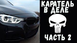 Каратель BMW 335i  вышел на охоту. Гонка с Lexus is-f, corvette 6.2, tourer v, impreza wrx