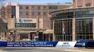 Asbestos detected and abated at Mary Greeley Medical Center in Ames