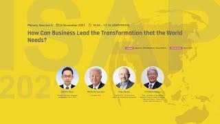 Plenary Session 5: How Can Business Lead the Transformation that the World Needs?