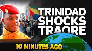 BREAKING: Ibrahim Traoré Supporters Take Over Trinidad!