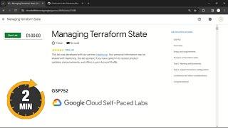 Managing Terraform State | #qwiklabs | #GSP752