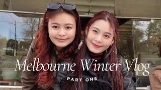 Winter in Melbourne: Family Trip Vlog (Part 1)! ️ Cafes ️ |  Gelato  | Brighton Beach 