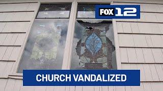 Vandals smash stained-glass windows on LGBTQ welcoming church in Beavercreek