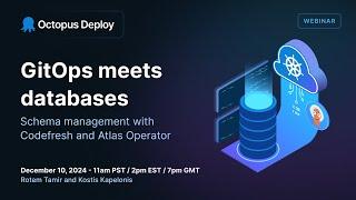 GitOps Meets Databases: Schema Management with Codefresh and Atlas Operator