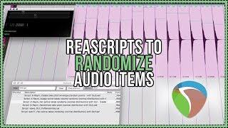 Useful ReaScripts to randomize and create variety in one-shot samples