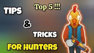 Top 5 tips & tricks for hunters || Hide Online || HideWithArfan