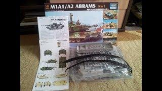 ABRAMS (Trumpeter) 35 scale...шаг 1