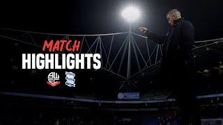 HIGHLIGHTS | Wanderers vs Birmingham City