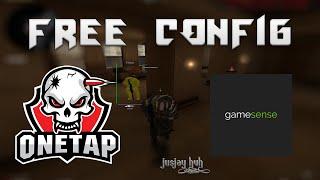 ONETAP.COM V4 vs GAMESENSE.PUB (skeet.cc) | FREE CONFIG (cfg in desc)