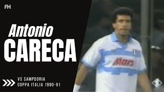 Antonio Careca ● Skills ● Sampdoria 2:0 Napoli ● Coppa Italia 1990-91