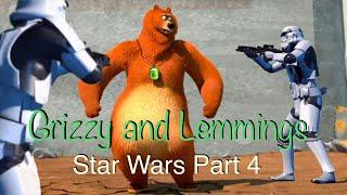 Grizzy and Lemmings - Star Wars parody Part 4 - E18