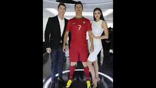 Cristiano Ronaldo and Georgina Rodriguez  and irina shayk ️ and his sister #youtupeshorts