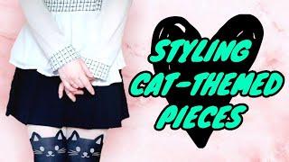 How to Style CAT Themed Pieces! (while looking cute AF.)