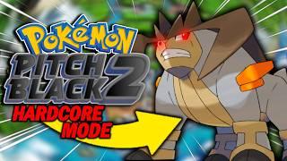 I BEAT Pokémon Pitch Black 2, but HARDCORE mode!