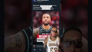 Damian Lillard traded to Milwaukee Bucks Dame Time Era over in Portland