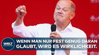 OLAF SCHOLZ: "Wir führen die nächste Regierung an!" – Was die Umfragen in Brandenburg wirklich sagen