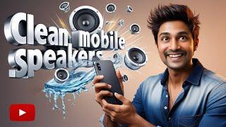 Remove Dust from Mobile Speaker  | Clean Dust from Mobile Speaker | Mobile Speaker Cleaner