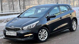 Продан Kia ceed 1.6AT 2017 с пробегом 107000км.