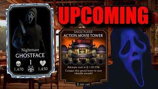 MK Mobile UPCOMING Tower + Ghostface Trailer? Challenges & Events!