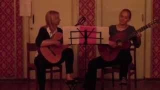 Oleg Kopenkov "Waltz for Two Guitar" (Viktoriya Kulykovska & Maria Sarvirova) 26.06.2015