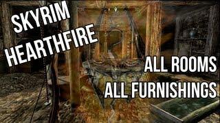 Skyrim Hearthfire: All Rooms and Furnishings Complete