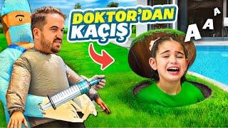 EYVAH DOKTOR EVİMİZE GİRDİ ‼️ ELİF SİNEMİ KAÇIRDI ELİF İYİLEŞTİ !!