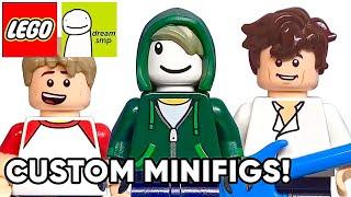 How To Make LEGO Dream SMP Minifigures! *TommyInnit, Dream, Wilbur Soot & GeorgeNotFound!*