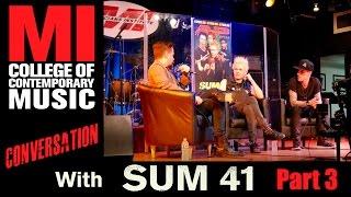 Sum 41 Interview Part 3 | MI Conversation Series