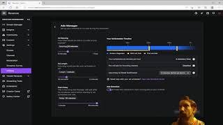 Twitch Stream Manager Panel Ads Manager Tip