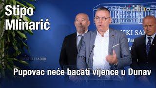 Mlinarić: Pupovac neće bacati vijence u Dunbav