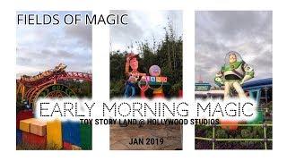 Walt Disney World-Early Morning Magic- Toy Story land @ Hollywood Studios Orlando