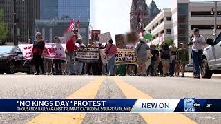 Southeast Wisconsin joins nationwide 'No Kings' protests against Trump