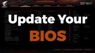 How to update a Gigabyte BIOS using Q-Flash