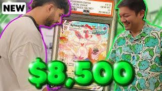 BUYING 50+ SLABS IN ONE DEAL *$8500* | POKEMON BUYER POV