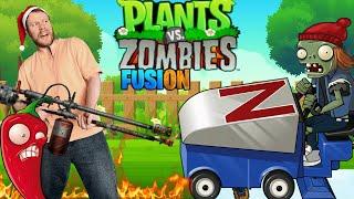 СЖИГАЕМ ЗОМБИ НА ВЫСОКОЙ СЛОЖНОСТИ I Plants VS Zombies: Fusion #7