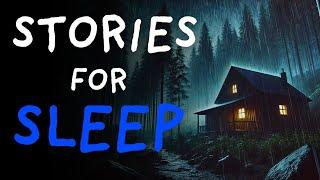 True Scary Stories Told to the Sound of Rain | Relax and Fall Asleep Quickly Vol. 93 l Black Screen