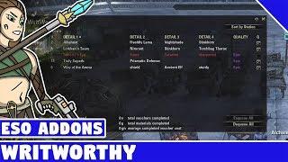 Writhwrothy | ESO Addon Spotlight | Elder Scrolls Online Best Addons