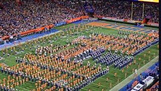 1200 band members Halftime show Gators vs Bulldogs