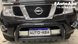 NISSAN FRONTIER Acessórios Instalados Quebra Mato Santo Antônio e Capota Marítima - AutoABA